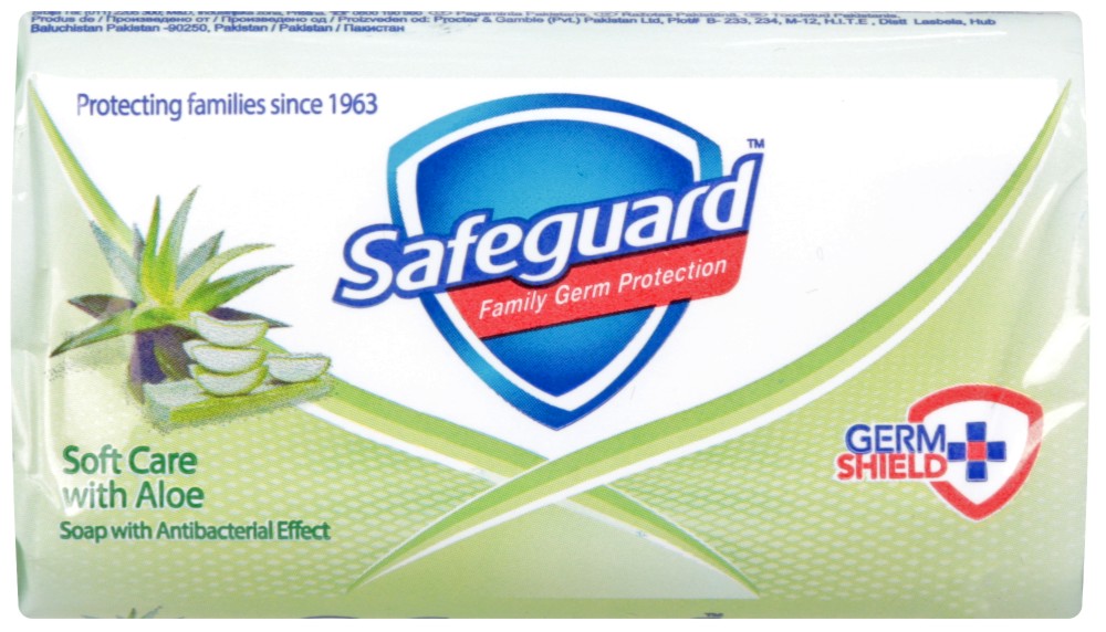 Safeguard Aloe Scent Soap - Сапун с аромат на алое вера - сапун