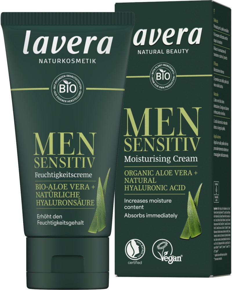 Lavera Men Sensitiv Moisturising Cream -         Men Sensitiv - 