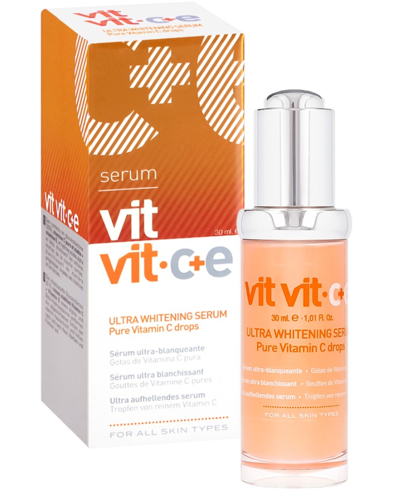 Diet Esthetic Vit. C + E Ultra Whitening Serum -        C + E   "Ultra Whitening" - 