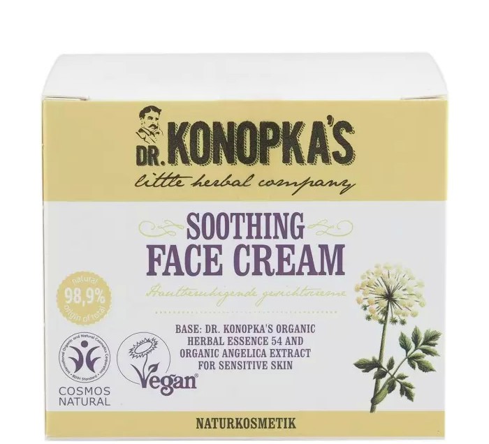 Dr. Konopka's Soothing Face Cream - ��������� ���������� ���� �� ���� �� ������������ ���� - ����