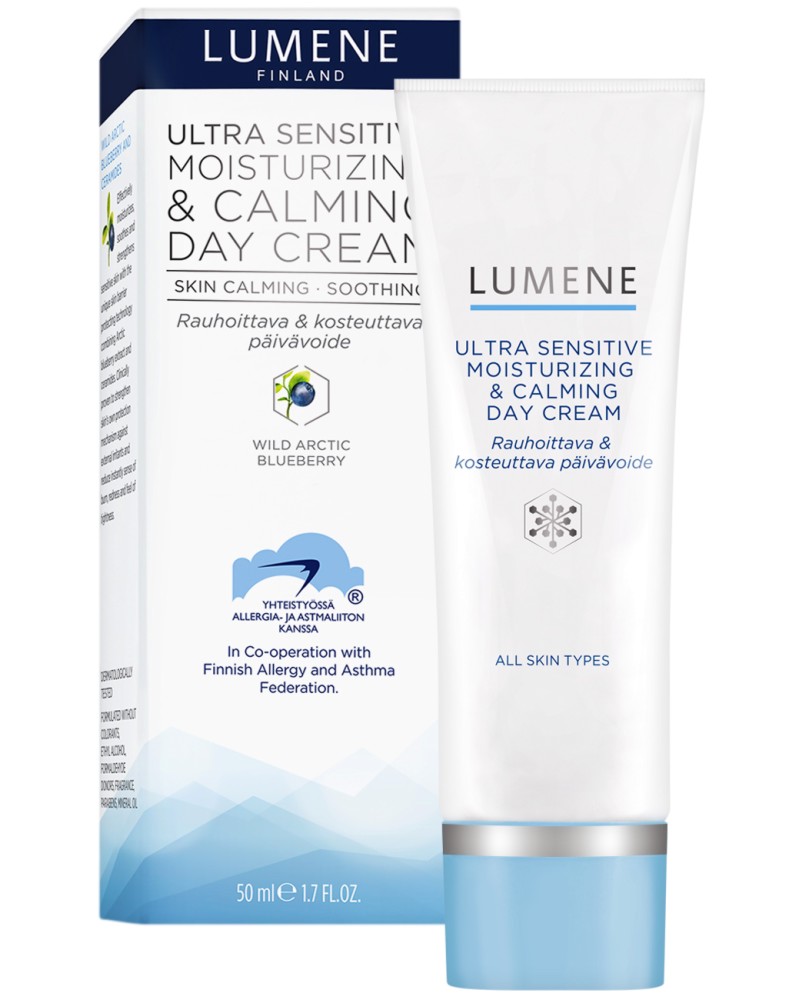 Lumene Ultra Sensitive Moisturizing & Calming Day Cream -         "Ultra Sensitive" - 
