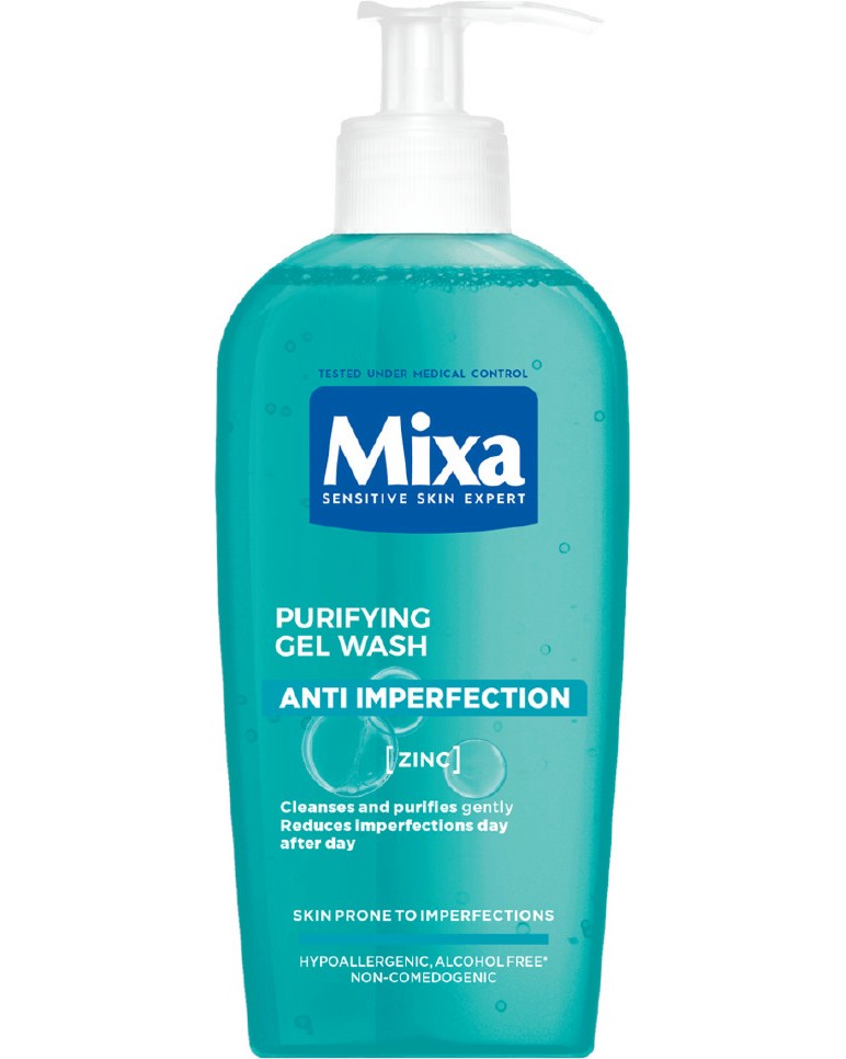 Mixa Anti-Imperfections Soapless Cleansing Gel -       Anti-Imperfections - 