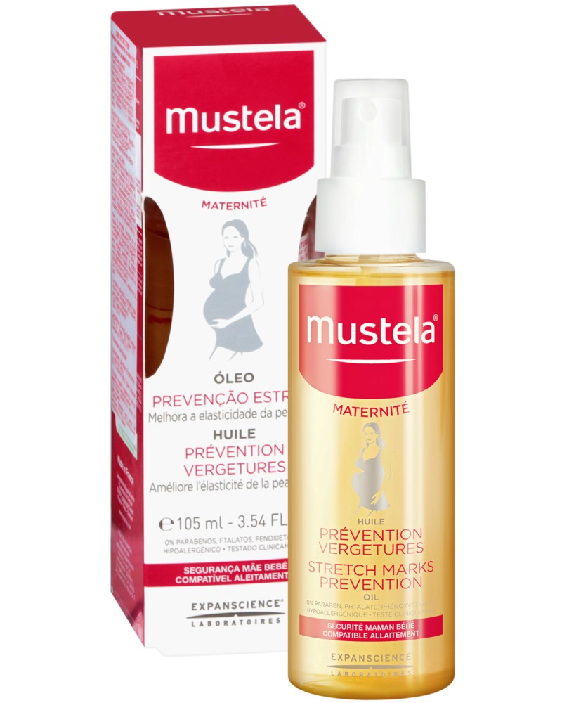 Mustela Maternite Stretch Marks Prevention Oil - ���� ������ ����� �� ������� "Maternite" - ����