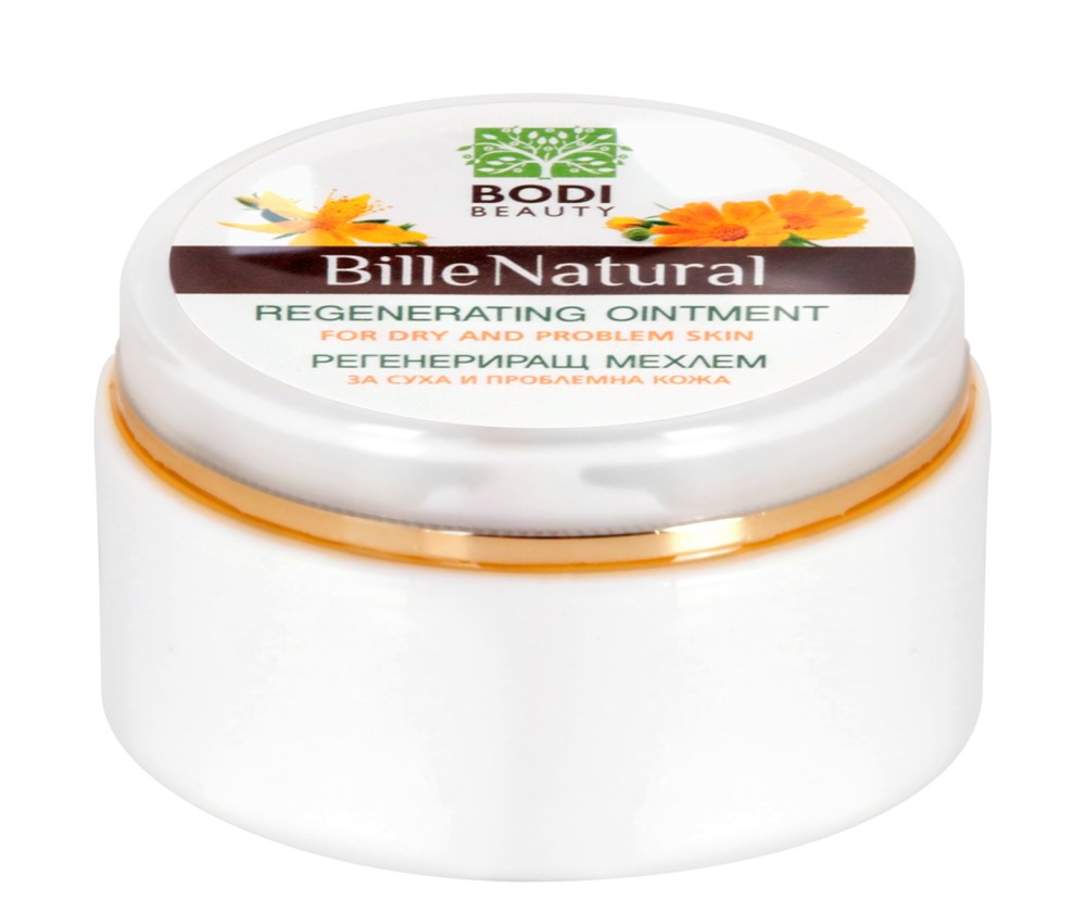 Bodi Beauty Bille Natural Regenerating Ointment Bodi Beauty Bille Natural Regenerating Ointment - Регенериращ мехлем за тяло за суха и проблемна кожа - продукт