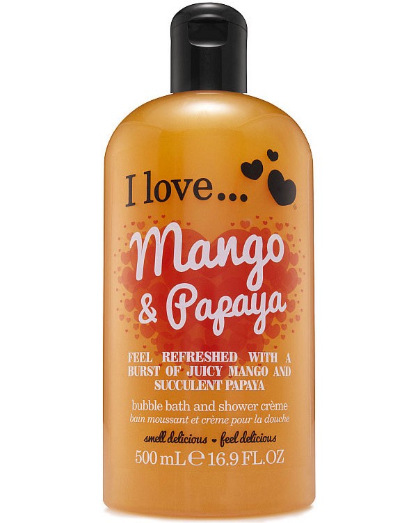             - 2  1 -   "I Love Mango & Papaya" - 