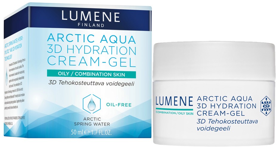 Lumene Arctic Aqua 3D Hydration Cream-Gel - ���������� ����-��� �� ����� � ����������� ���� �� ������� "Arctic Aqua" - ����