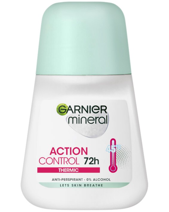 Garnier Mineral Action Control Thermic Anti-Perspirant Roll-On -      "Garnier Deo Mineral" - 