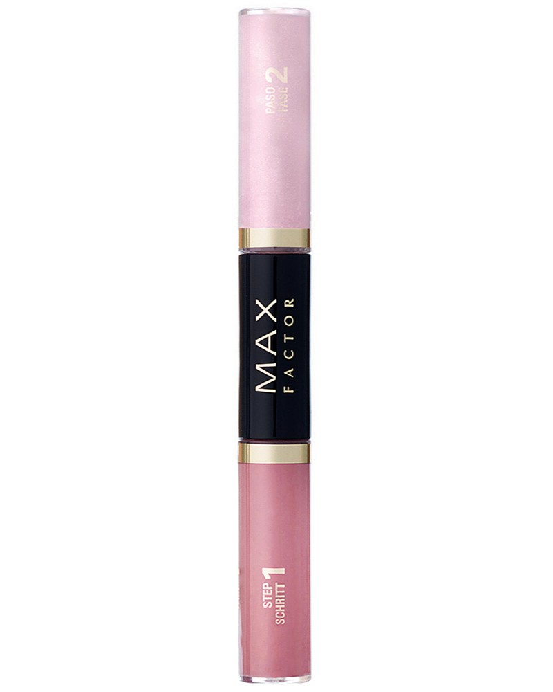 Max Factor Lipfinity Colour & Gloss Max Factor Lipfinity Colour & Gloss - Дълготраен гланц за устни с цветна основа и блестящ финиш - гланц