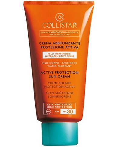 Collistar Hyper-Sensitive Skins Active Protection Sun Cream -         "Special Perfect Tan" - 