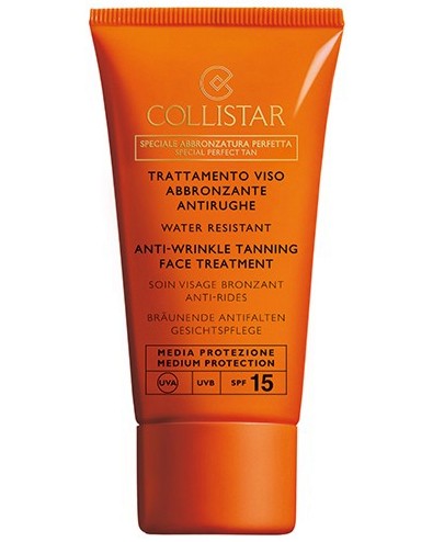 Collistar Anti-Wrinkle Tanning Face Treatment SPF 15 -         "Special Perfect Tan" - 