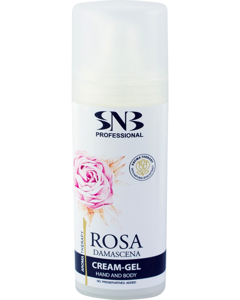 SNB Rosa Damascena Cream-Gel Hand and Body - -       "Rosa Damascena" - 