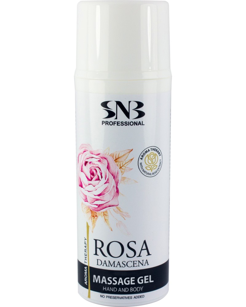 SNB Rosa Damascena Massage Gel Hand and Body -         "Rosa Damascena" - 