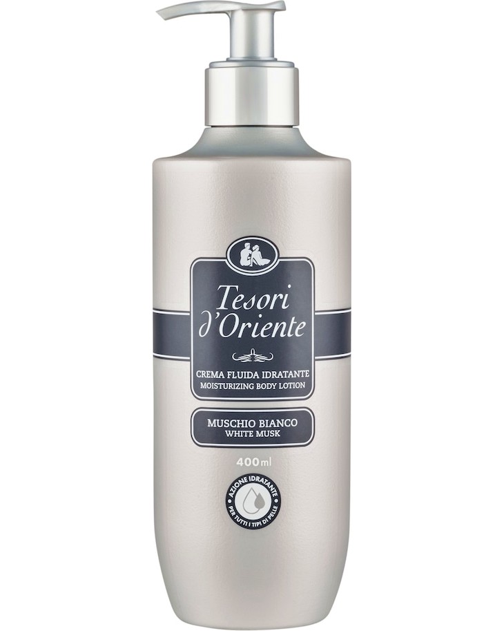 Tesori d'Oriente White Musk Moisturizing Body Lotion Tesori d'Oriente White Musk Moisturizing Body Lotion - Лосион за тяло с аромат на бял мускус от серията White Musk - лосион