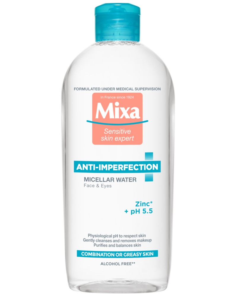 Mixa Anti-Imperfections Micellar Water -       "Anti-Imperfections" - 