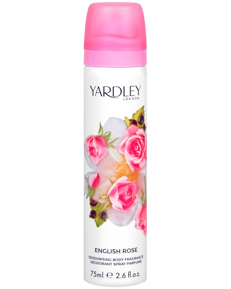Yardley English Rose Deodorising Body Fragrance -         "English Rose" - 