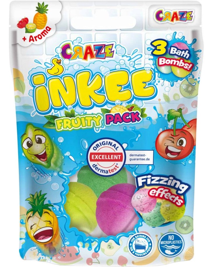 Бомбички за вана Craze Бомбички за вана Craze - 3 броя - продукт