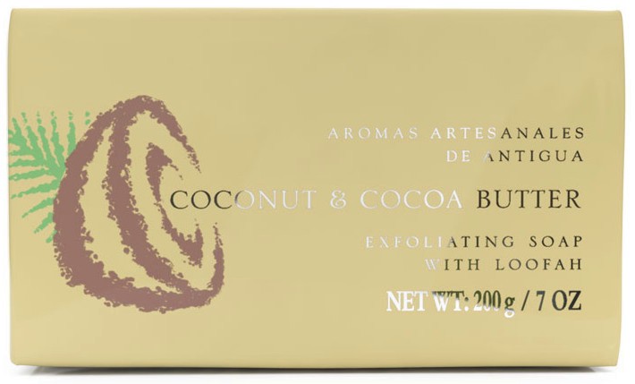 Aromas Artesanales De Antigua Coconut & Cocoa Butter Exfoliating Soap -          - 