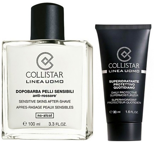 Collistar Men's Line After-Shave + Daily Protective Supermoisturizer -     +       "Men's Line" - 
