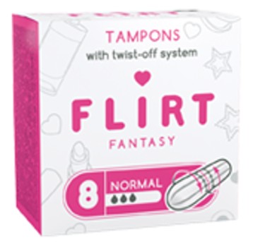 Fantasy Flirt Tampons Normal -      8  16  - 