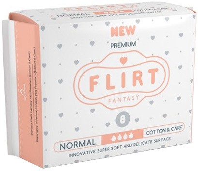 Fantasy Flirt Premium Normal Cotton & Care - 8    -  