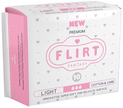 Fantasy Flirt Premium Light Cotton & Care - 10    -  