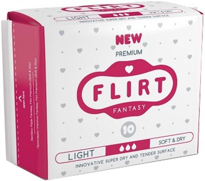 Fantasy Flirt Premium Light Soft & Dry - 10    -  