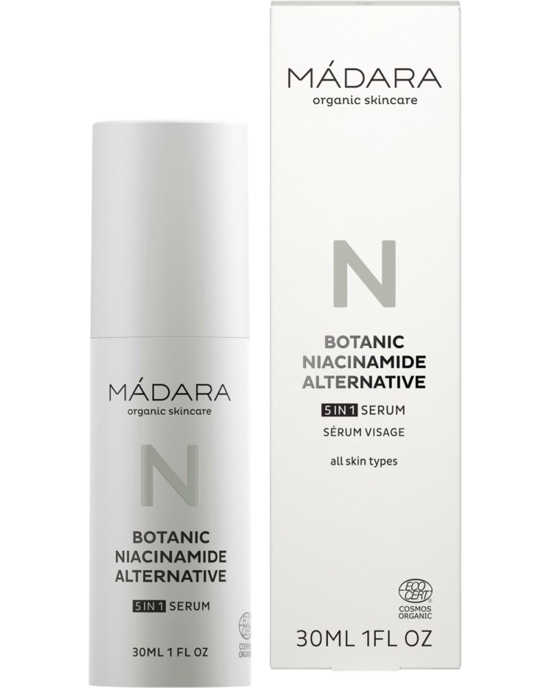 Madara Botanic Niacinamide Alternative 5 in 1 Serum -         - 
