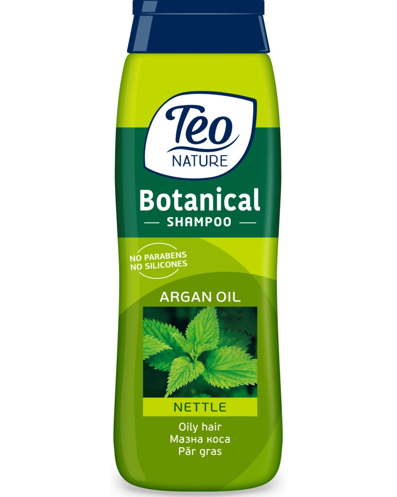Teo Nature Botanical Shampoo Argan Oil & Nettle -            "Botanical" - 