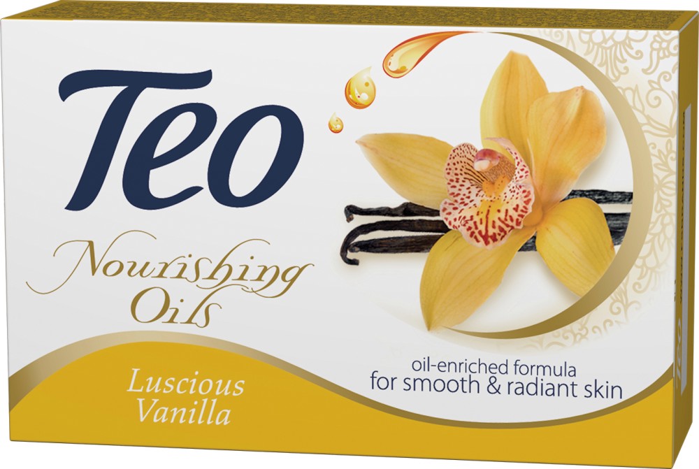 Teo Nourishing Oils Luscious Vanilla Soap -           "Teo Nourishing Oils" - 
