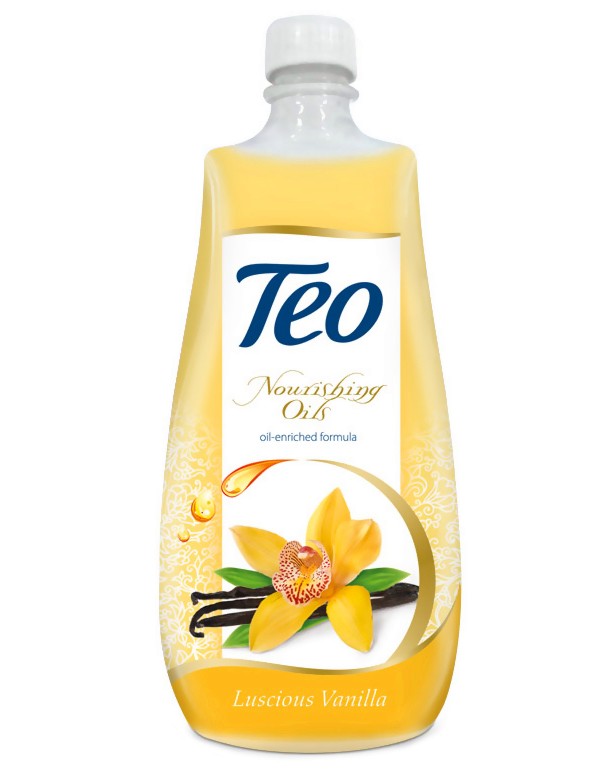 Teo Nourishing Oils Luscious Vanilla Liquid Soap -             "Teo Nourishing Oils" - 
