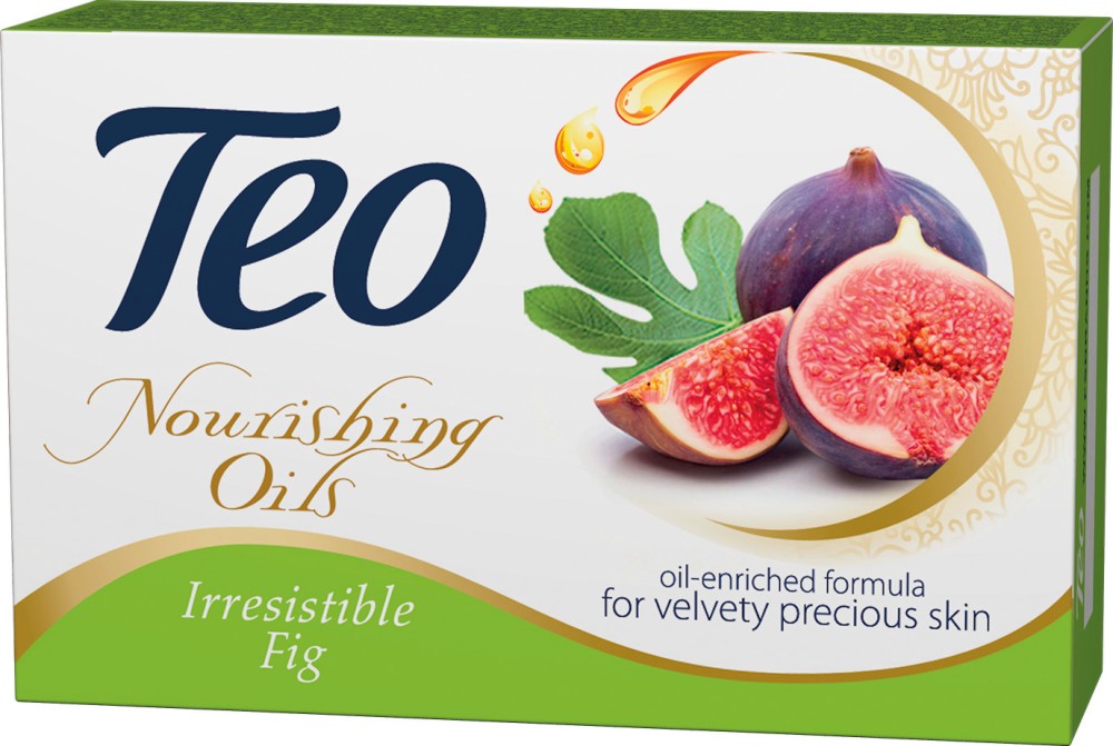 Teo Nourishing Oils Irresistible Fig Soap -           "Teo Nourishing Oils" - 