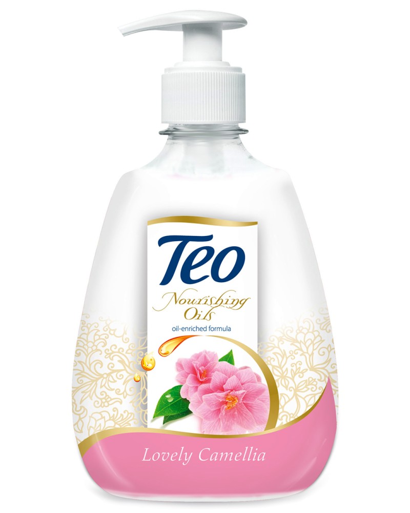 Teo Nourishing Oils Lovely Camellia Liquid Soap -           "Teo Nourishing Oils" - 