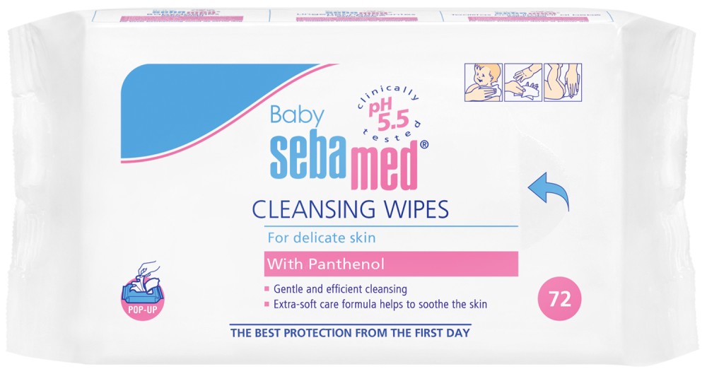 Sebamed Baby Cleansing Wipes -         "Baby Sebamed" -  
