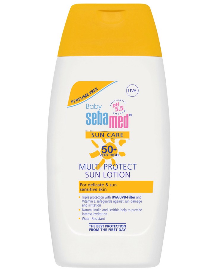 Sebamed Baby Multi Protect Sun Lotion SPF 50+ -    Baby Sebamed - 