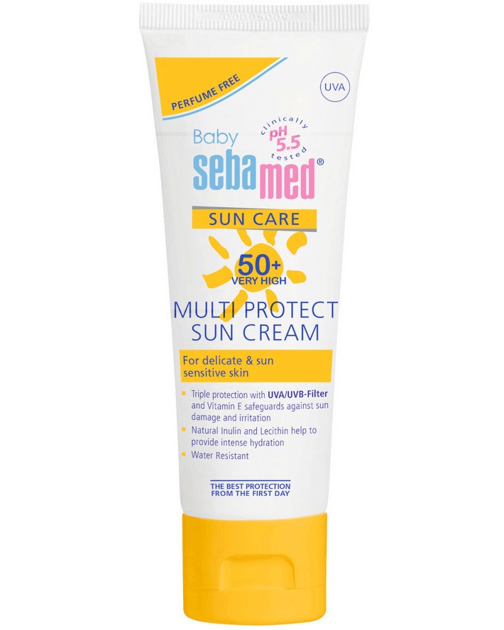 Sebamed Baby Multi Protect Sun Cream SPF 50+ -     Baby Sebamed - 