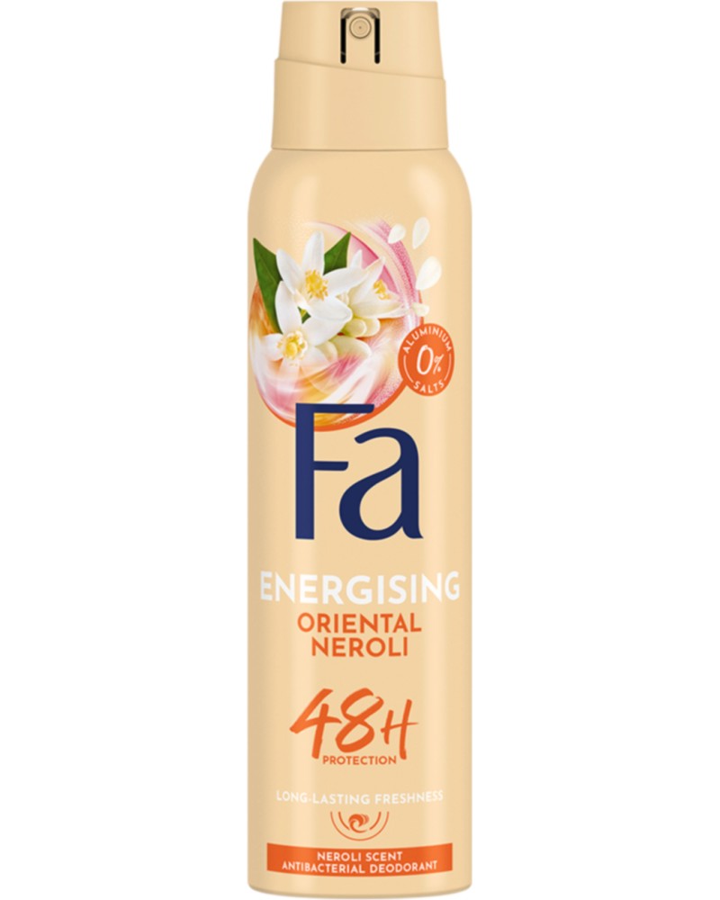 Fa Energising Oriental Neroli Deodorant Fa Energising Oriental Neroli Deodorant - Дамски дезодорант с аромат на нероли, роза и сандалово дърво - дезодорант