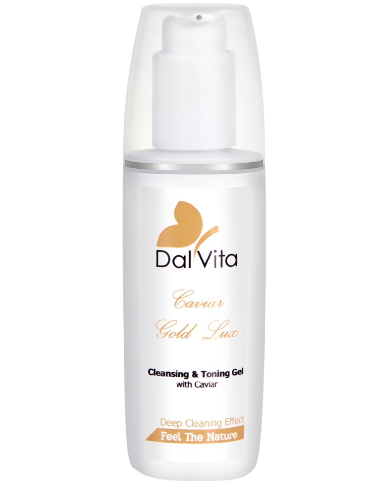 Dalvita Caviar Gold Lux Cleansing & Toning Gel -        - 