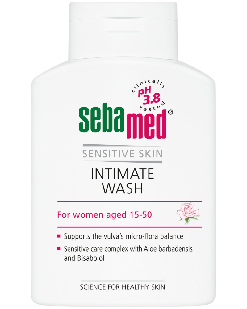 Sebamed Sensitive Skin Intimate Wash pH 3.8 -      Sensitive Skin, 15-50  -  