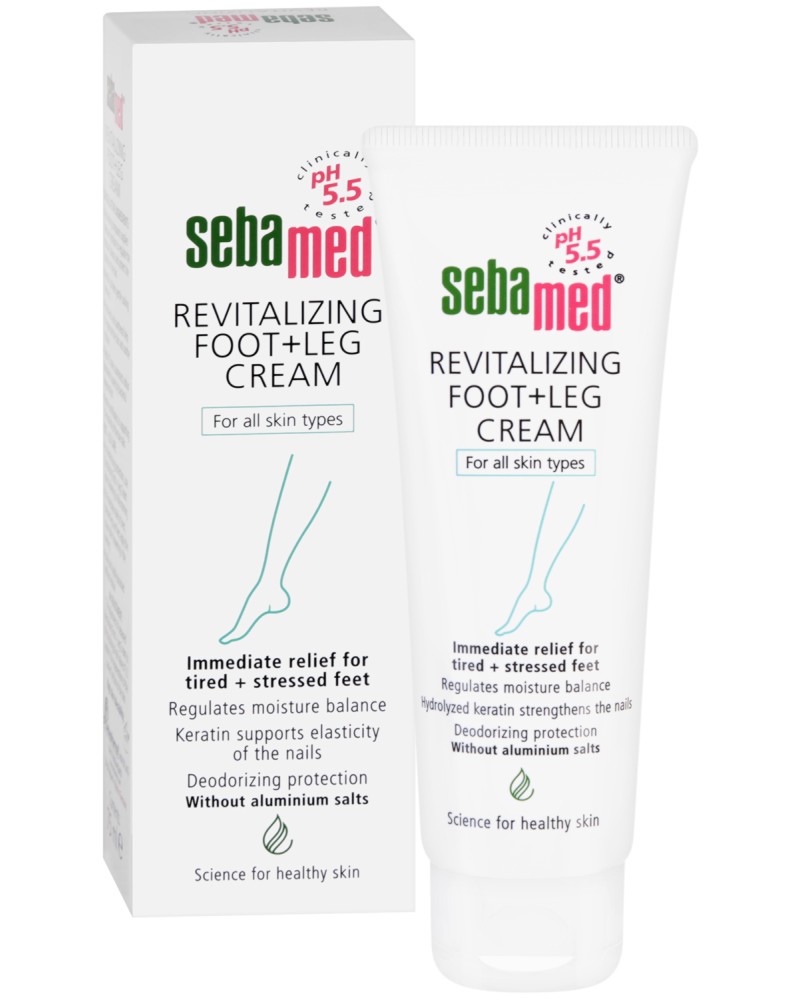 Sebamed Revitalizing Foot + Leg Cream -         "Sensitive Skin" - 