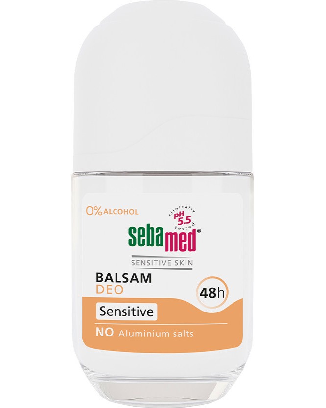 Sebamed Balsam Sensitive Deo Roll-On -        Sensitive Skin - 