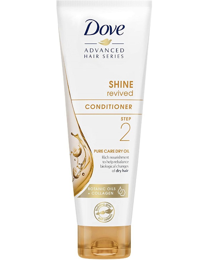 Dove Advanced Hair Series Shine Revived Conditioner Pure Care Dry Oil -       "Pure Care Dry Oil" - 