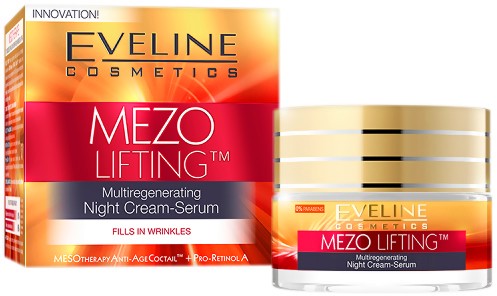Eveline Mezo Lifting Multiregenerating Night Cream-Serum -   -     "Mezo Lifting" - 