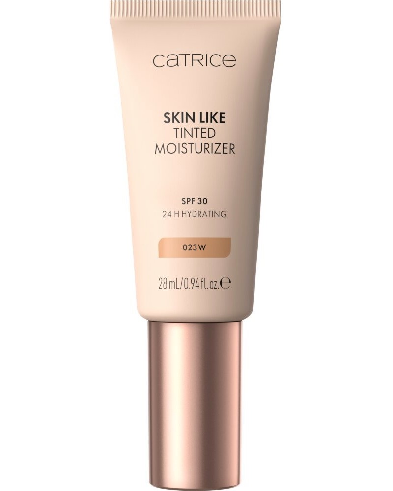 Catrice Skin Like Tinted Moisturizer SPF 30 Catrice Skin Like Tinted Moisturizer SPF 30 - Тониращ крем за лице със серамиди и сквалан - крем