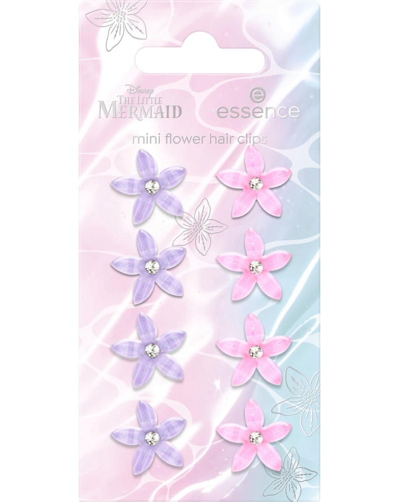 Мини шноли за коса Essence Disney The Little Mermaid Мини шноли за коса Essence Disney The Little Mermaid - 8 броя от серията Disney The Little Mermaid - шнола