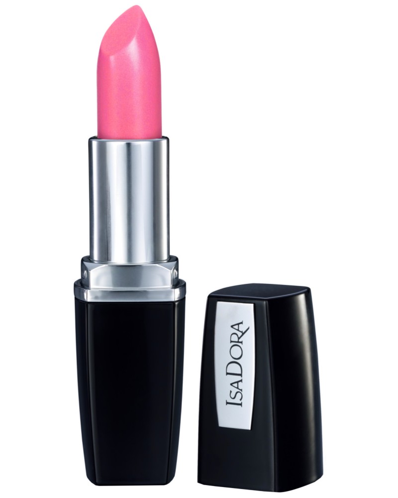 IsaDora Perfect Moisture Lipstick - Дълготрайно хидратиращо червило с наситен цвят - червило