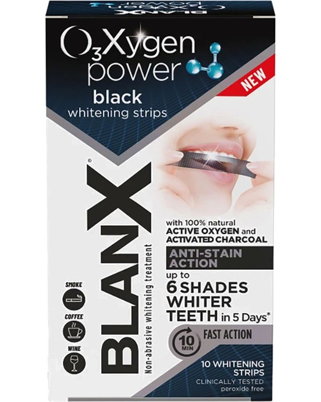 BlanX O3Xygen Power Whitening Strips -         - 