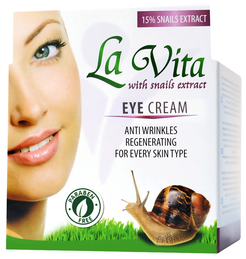La Vita Eye Cream with Snail Extract -          - 