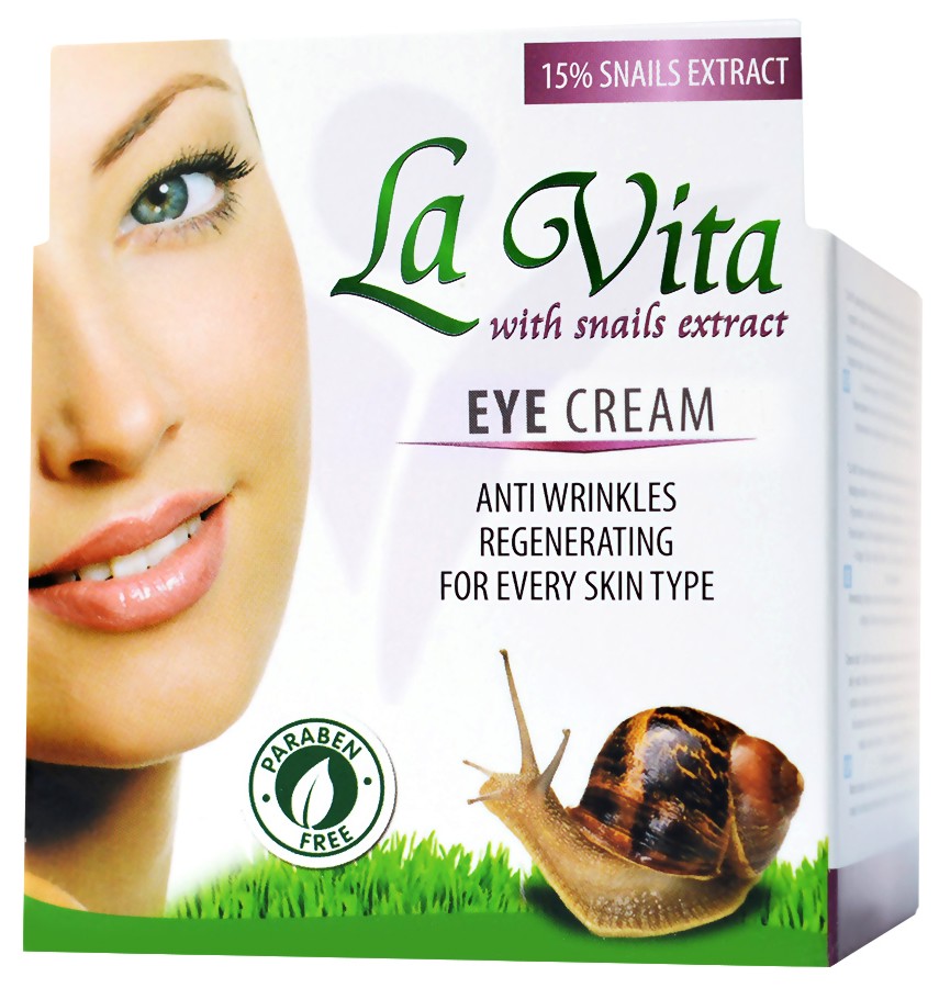 La Vita Eye Cream with Snail Extract - ���������� � ����������� ��������� ���� � �������� �� ������ - ����