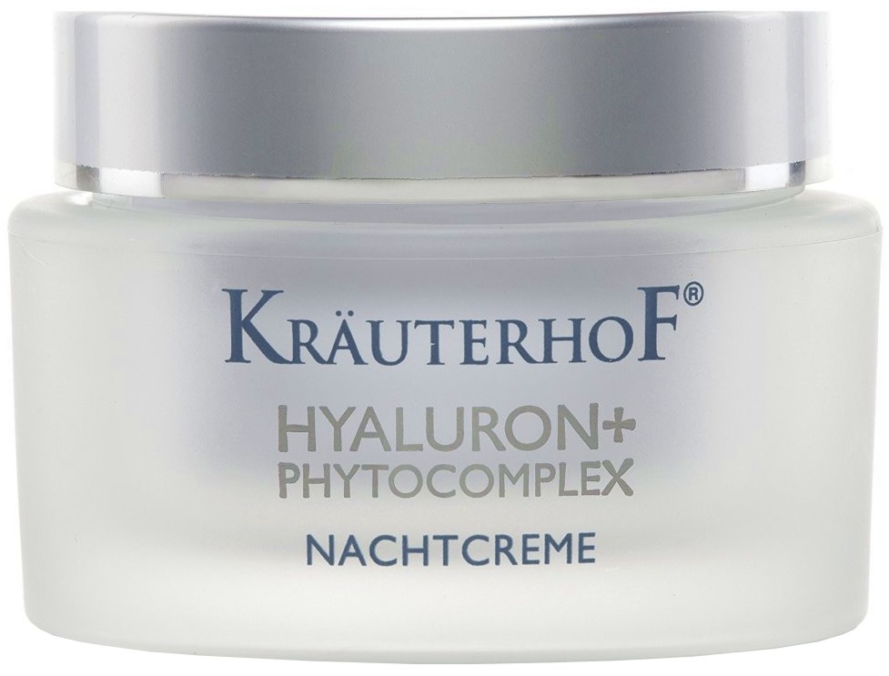 KrauterhoF Hyaluron + Phytocomplex Nachtcreme -           "KrauterhoF Hyaluron + Phytocomplex" - 