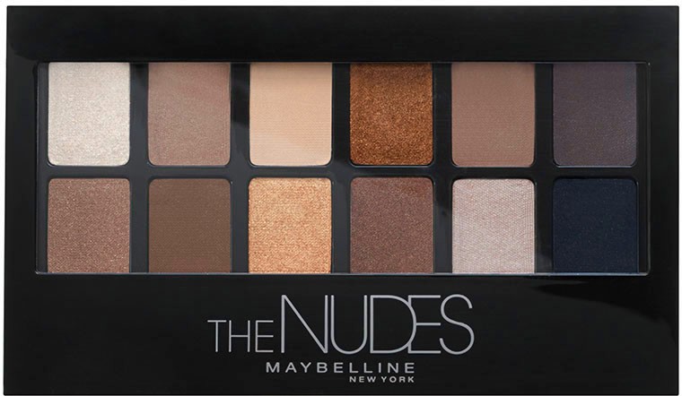 Maybelline The Nudes Eyeshadow Palette - ������� ����� �� ��� - �����